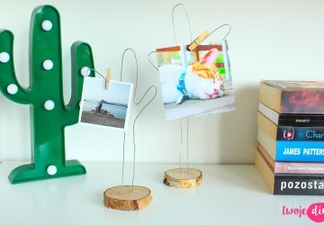 Podstawki do zdjęć DIY