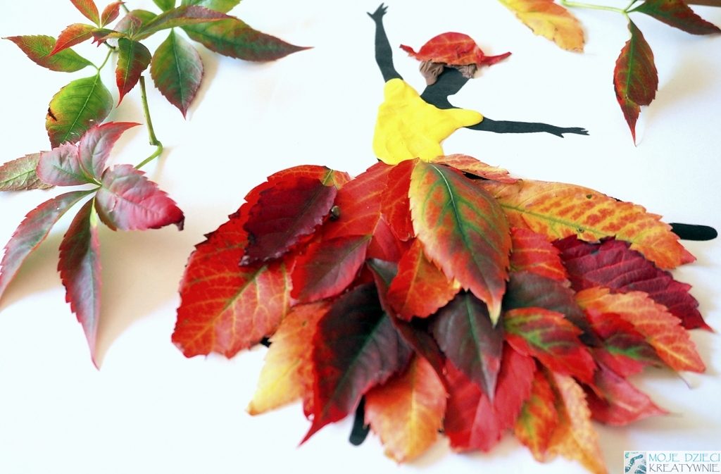 DIY z jesiennych liści