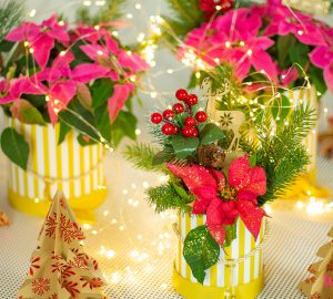 świąteczny flower box